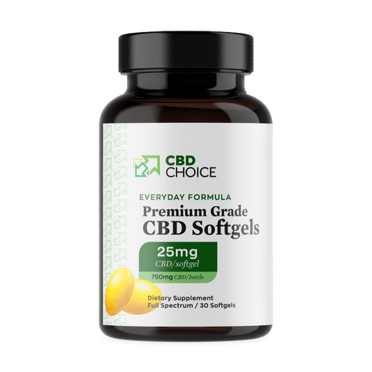 Discover the Scientific Benefits of Everyday 25mg Full Spectrum CBD Softgels