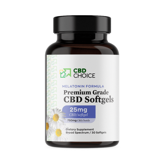 Experience Restful Sleep with CBD Softgels with Melatonin & CBN